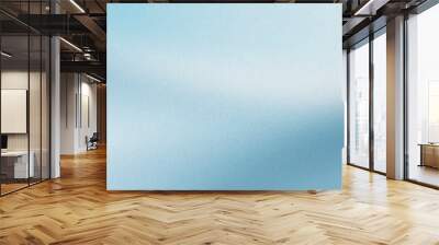 white blue , abstract background shine bright light and glow template empty space , grainy noise grungy texture color gradient rough Wall mural