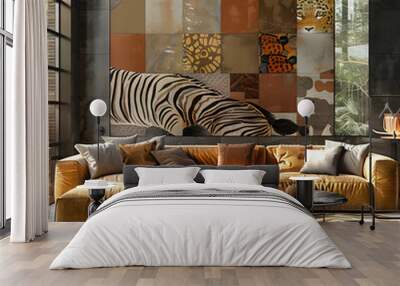 interior design, decorate room Wall mural