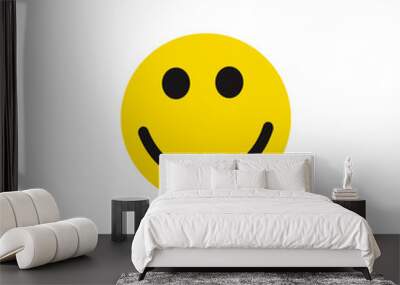 happy smiley face Wall mural