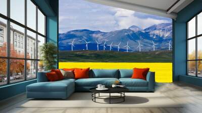 Wind Turbine Renewable Energy Wall mural