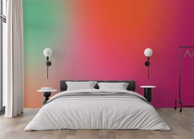 Banner glare abstract texture. Blur pastel color background. Rainbow gradient color. Ombre girly princess style Wall mural