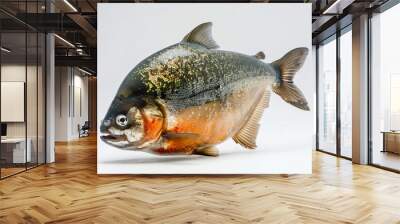 a fish with a yellow spot on its face Wall mural