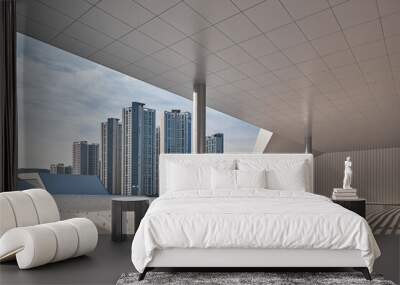 modern office building Wall mural