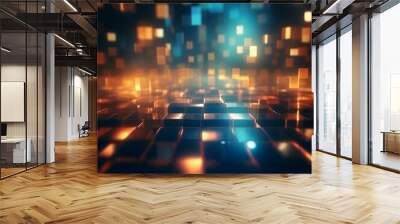 abstract light background Wall mural