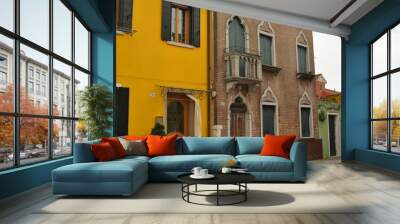 Windows of Italy Wall mural