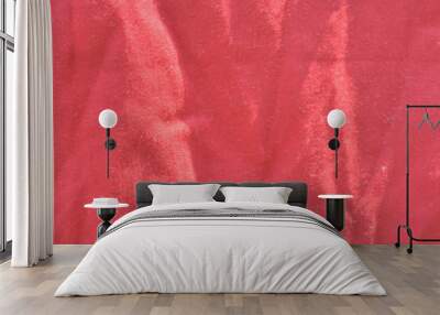 The surface of the fabric has bright colors and strong sunlight. Wall mural