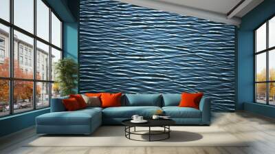 Water pattern background with beautiful pattern Wall mural