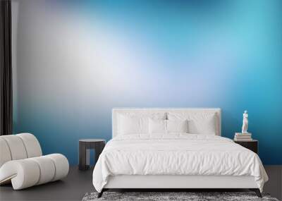 Abstract blurred gradient background in bright colors. Colorful smooth illustration Wall mural