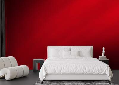 Abstract dynamic red background ,Red texture line  Wall mural