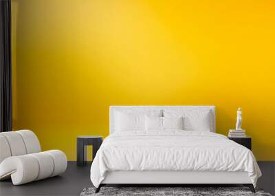 Abstract Yellow background for display your products color smooth background  ,wallpaper illustration Wall mural