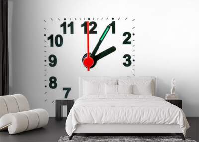 Time clock background image	 Wall mural