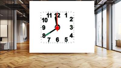 Time clock background image	 Wall mural