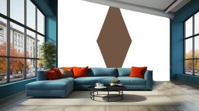 shape diamond Wall mural