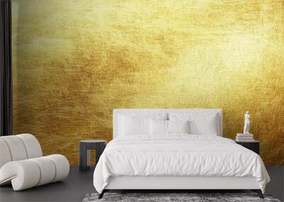 Gold Texture Background   Shiny Metallic Golden Surface Wall mural