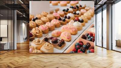 Bakery Desserts Wall mural