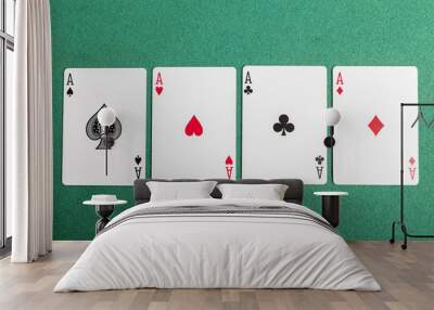 casino cards Wall mural