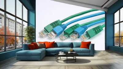 ethernet network cables 2 Wall mural