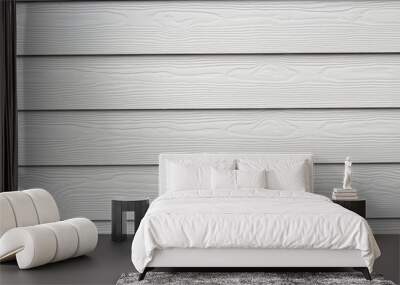 White wooden panels texture Wall mural