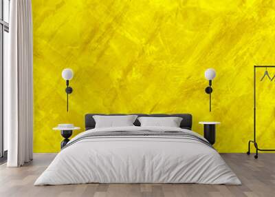 Abstract Yellow Background Wall mural