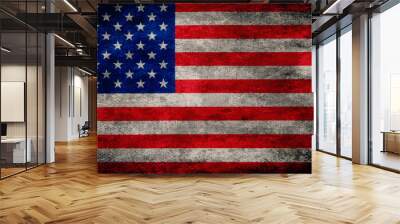 Flag of USA Wall mural