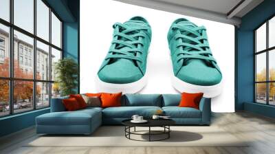 Pair of new sneakers Wall mural