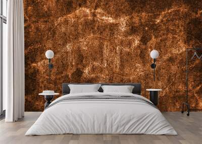 Textured brown background Wall mural