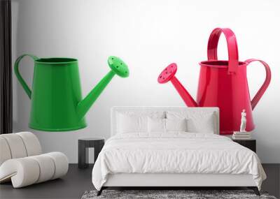 watering can on a white background. Wall mural