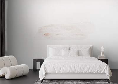 A smear of cream on a light background. Beauty concept. Wall mural