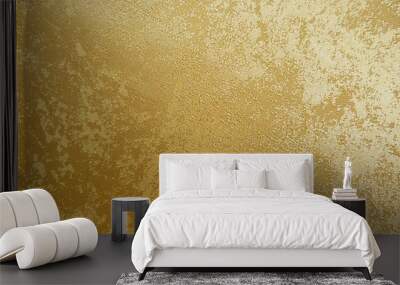 shiny gold fabric brocade decorative canvas silk natural material background Wall mural