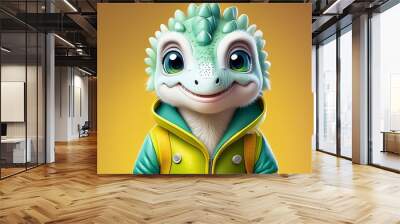 baby dinosaur Wall mural