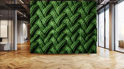 Knitted background  Wall mural