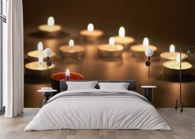 candles Wall mural