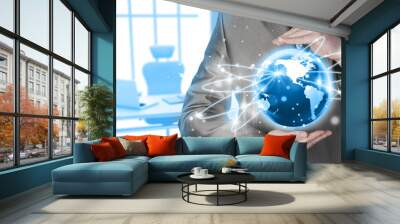 Internet Concept Wall mural