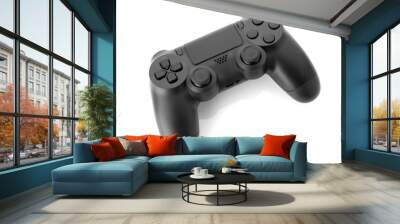 video game controller isolated on white background Wall mural