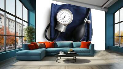 tonometer over white Wall mural