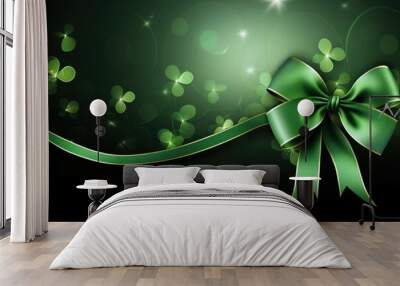 st patrick background Wall mural