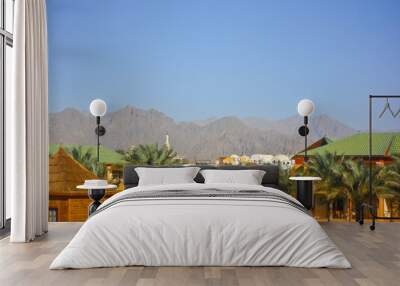 Sharm El Sheikh, Egypt. The view of luxury hotel AQUA BLU Sharm Wall mural