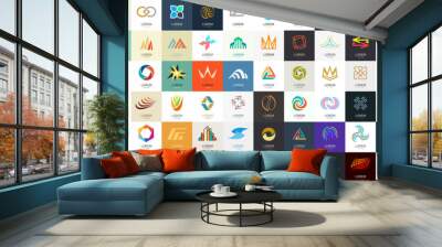 abstract logos mega collection. geometrical abstract logos Wall mural