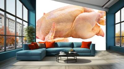 PNG. Whole raw chicken Wall mural