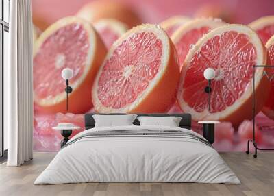 grapefruits  Wall mural