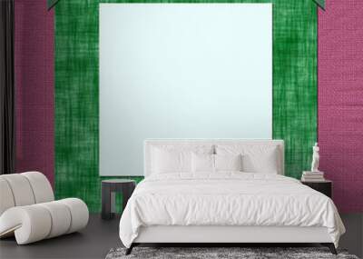 simple frame Wall mural