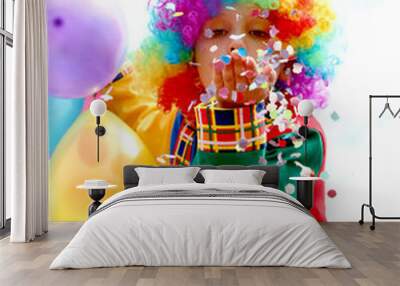 clown Wall mural