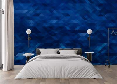 Blue seamless Wall mural