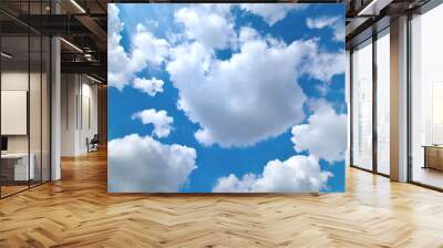 The cloud is big , move on the sky Wall mural