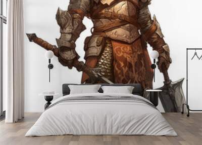 Fantasy warrior Wall mural