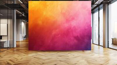 abstract background with colorful wave gradations Wall mural