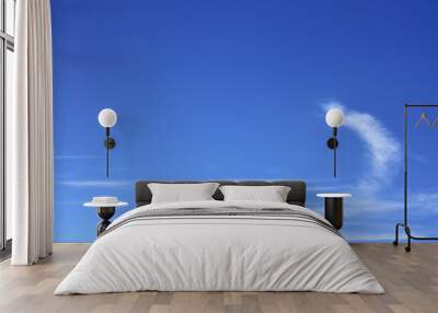 blue sky with clouds for background Wall mural