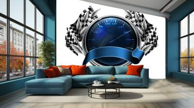 Speedometer Wall mural