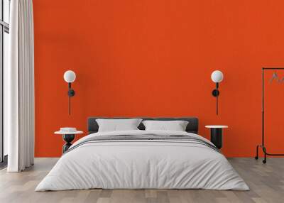 Closeup wallpaper orange based PVC PU PO made design, concept plastic, material, texture, background Wall mural