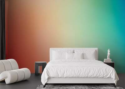 gradient defocused abstract photo smooth pastel color background Wall mural